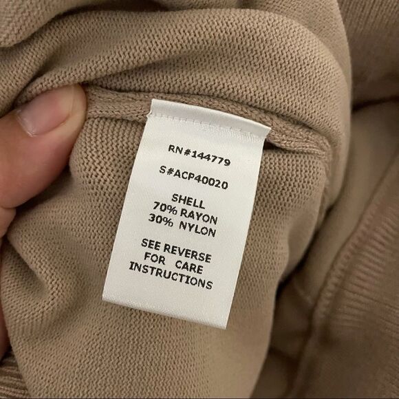 WILLIAM B ELASTIC WAIST DRAWSTRING TROUSERS KNIT‎ - Picture 7 of 8